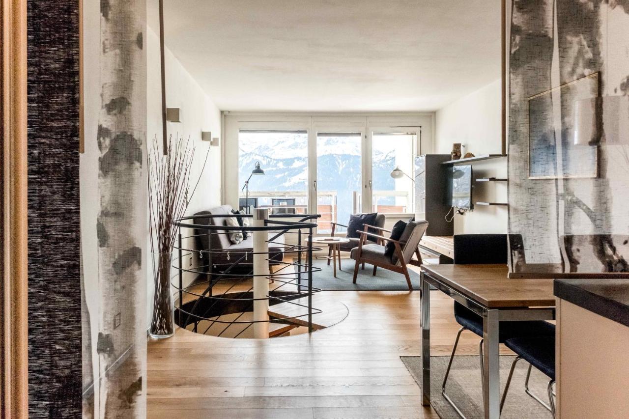 Apartment Alpenrose 2.5 Mit Mitbenutzung Spa & Wellness - Griwa Rent Ag Beatenberg Buitenkant foto
