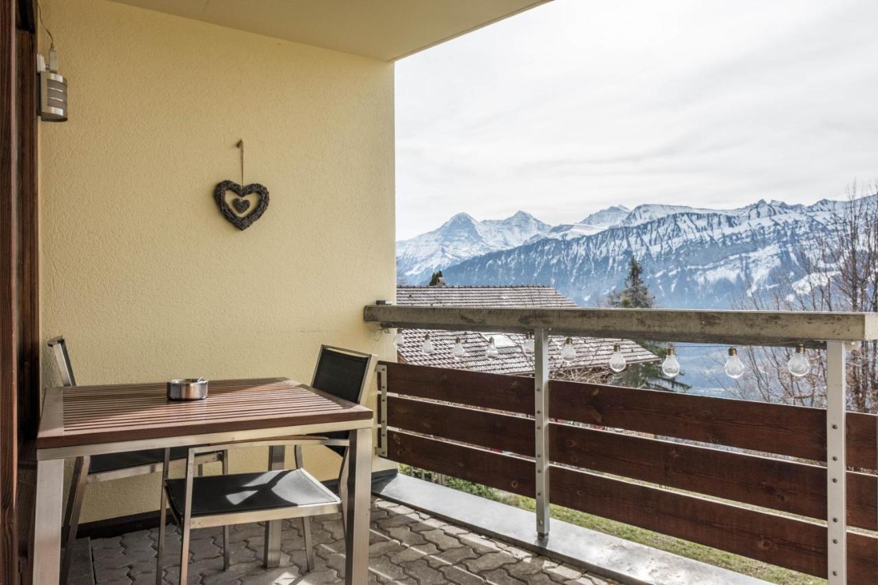 Apartment Alpenrose 2.5 Mit Mitbenutzung Spa & Wellness - Griwa Rent Ag Beatenberg Buitenkant foto